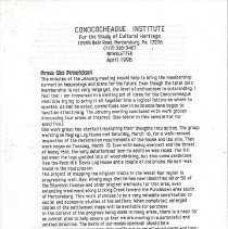 1996 Apr Newsletter p 1