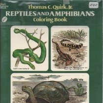 Reptiles and Amphibians Coloring Book