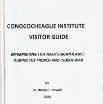 CI Visitor Guide: Interpreting this area during the F&I War