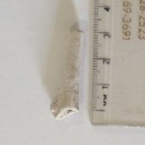 Clay Pipe Stem Fragment