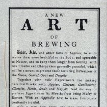 A New Art of Brewing Beer, Ale, and Other Sorts of Liquors ...