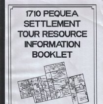 1710 Pequea Settlement Tour Research Information Booklet.