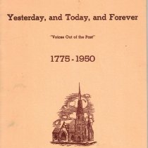 Yesterday, Today, and Forever, 1775-1950