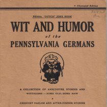 Wit and Humor of the Pennsylvania Germans