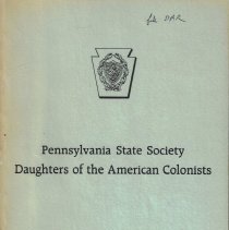 Daughters of the American Colonists Membership Listing and Ancestor Roster