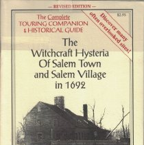 Witchcraft Hysteria of Salem Town and Salem Village in 1692