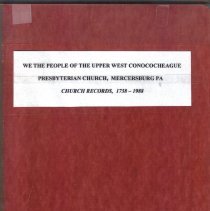 We the People of the Upper West Conococheague