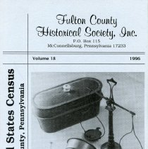 1870 United States census for Fulton County, Pa.