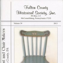 19th Century Chest and Chair Makers of Fulton County, Pa.