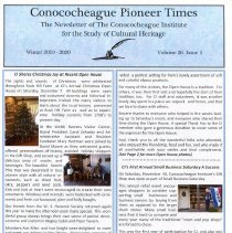 Pioneer Times, Winter 2019 - 2020, Vol. 26, Issue 1