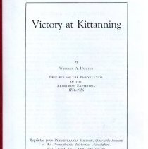 Victory at Kittanning.