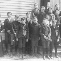 New Castle School, c1900