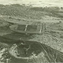 Machine gun nest & mine cables