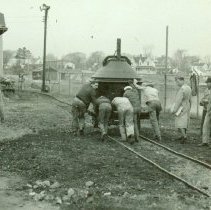 Transporting a mine to boat