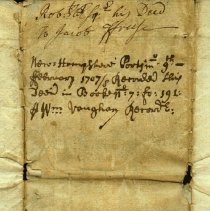 Town Records, 1706-1707