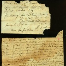 Town Records 1710 and Undated Miscellaneous