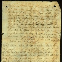 New Castle Town Records, 1711-1715