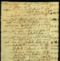 Town Records, 1716  (part 1)