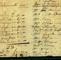 Town Records, 1735-1736