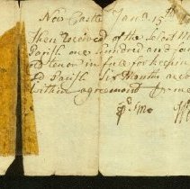 Town Records, 1750