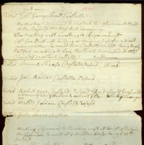 Town Records, 1755