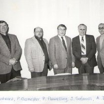 Open house for renovation of town hall 1982