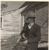 Isaac Clarence Haven Pridham ("Ike"), 1940s on Portsmouth Ave. Marvin photo