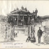 Fort Constitution Portcullis c. 1899
