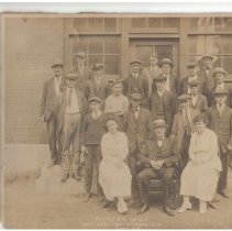 Pattern Shop Navy Yard 1919  (Don Twitchell on extreme right)