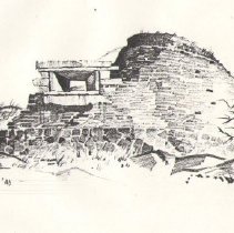 Gilbertson Sketch Walbach Tower (1) 1943