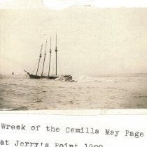 Camilla May Page wreck 1928