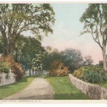 Road to Fort Stark, Newcastle, N.H.
