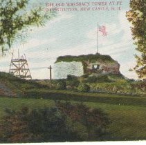 The Old Walsback Tower at Ft. Constitution, Newcastle, N.H.