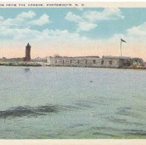 Fort Constitution from the harbor, Portsmouth, N.H.