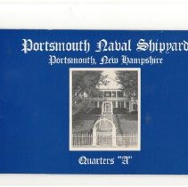 Portsmouth Naval Shipyard, Portsmouth, New Hampshire, Quarters "A"