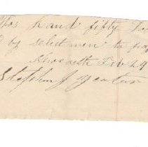 Town Records, 1864-1865
Fourth Call.  The receipts of Volunteers with the 