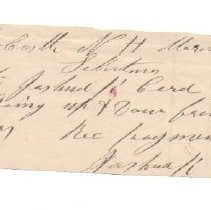 Town Records, 1864-1865
Fourth Call.  The receipts of Volunteers with the 