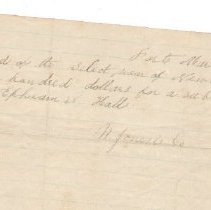 Town Records, 1864-1865
Fourth Call.  The receipts of Volunteers with the 