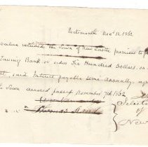 Town Records, 1864-1865
Fourth Call.  The receipts of Volunteers with the 
