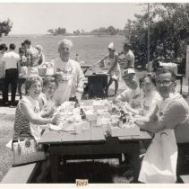 Clam bake at Wentworth-by-the-Sea hotel.