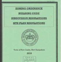 Town of New Castle Zoning Ordinance, Building Code, Subdivision Regulations, Site Plan Regulations