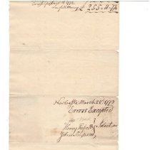 Town Records, 1771
Selectmen's Account