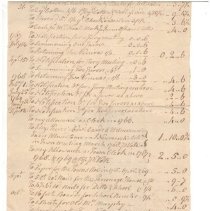 Town Records, 1767-1770
Bill from Henry Prescott to town of New Castle