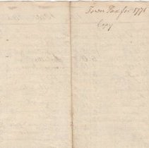 Town Records, 1771
New Castle Town Tax