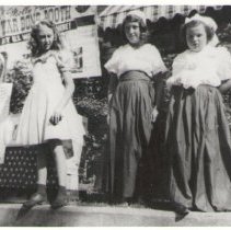New Castle Girls at War Bond Drive, c. 1942