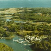 Aerial view of Sagamore Creek