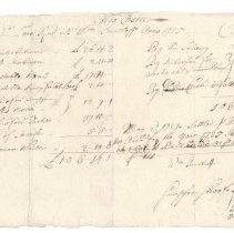 Town Records, 1725
Mr. William Shurtleff's accounts