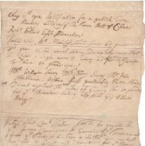 Town Records, 1712
Town Meeting to raise minister's salary