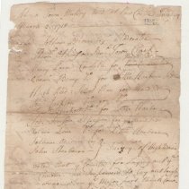 Town Records, 1718
Town elections