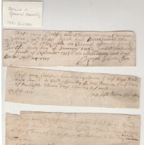 Town Records, 1717
Service in the General Assembly